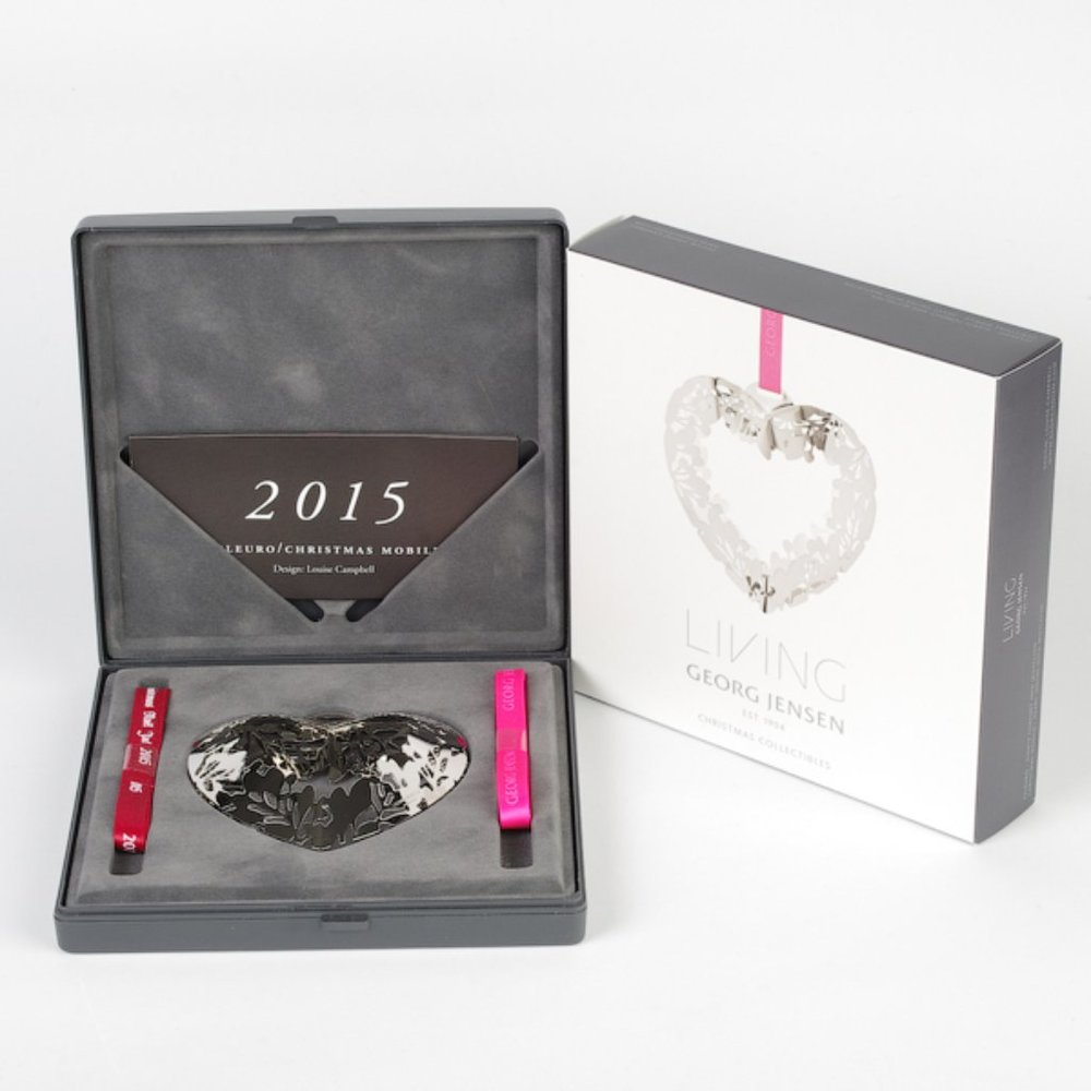 Georg Jensen 2015 CHRISTMAS MOBILE HEART